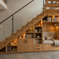 Comment optimiser l&rsquo;espace avec un meuble sous escalier dans les Monts d&rsquo;Or ?